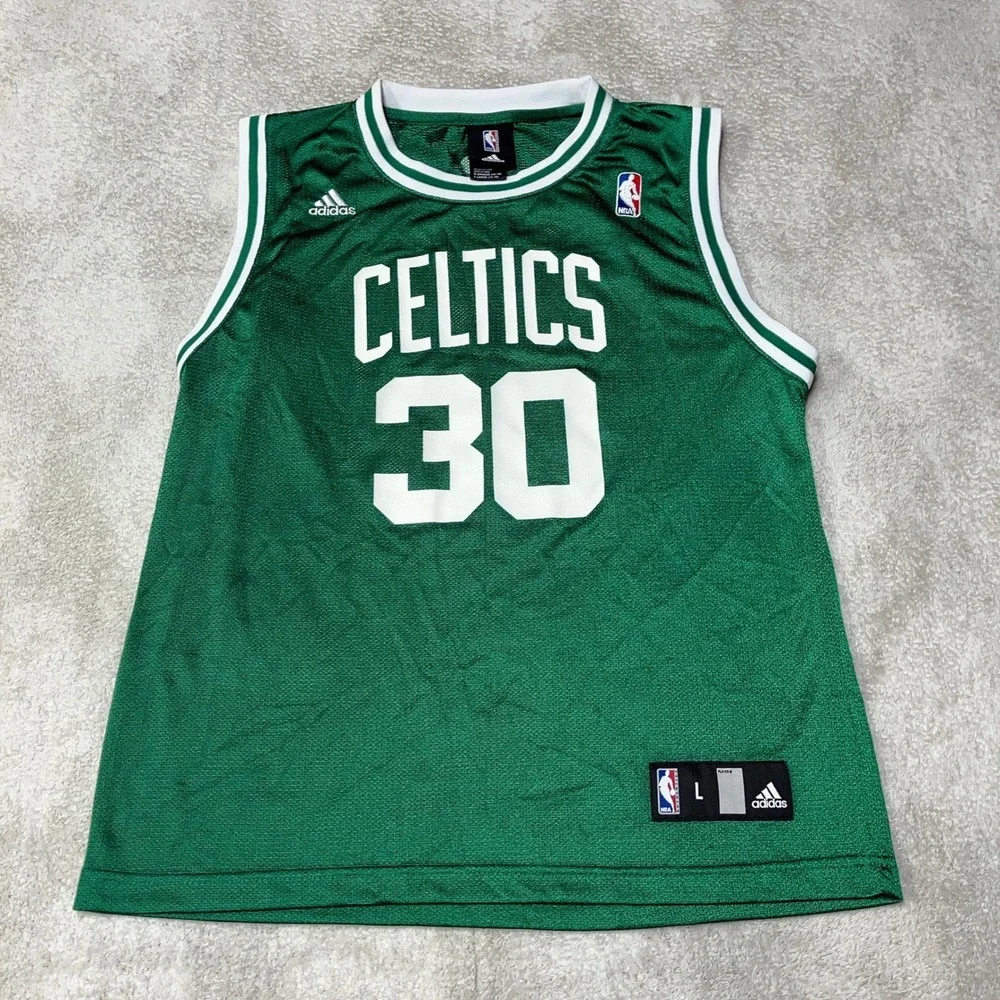 adidas Boston Celtics Rasheed Wallace #30 Green NBA Jersey Youth Large (14-16)